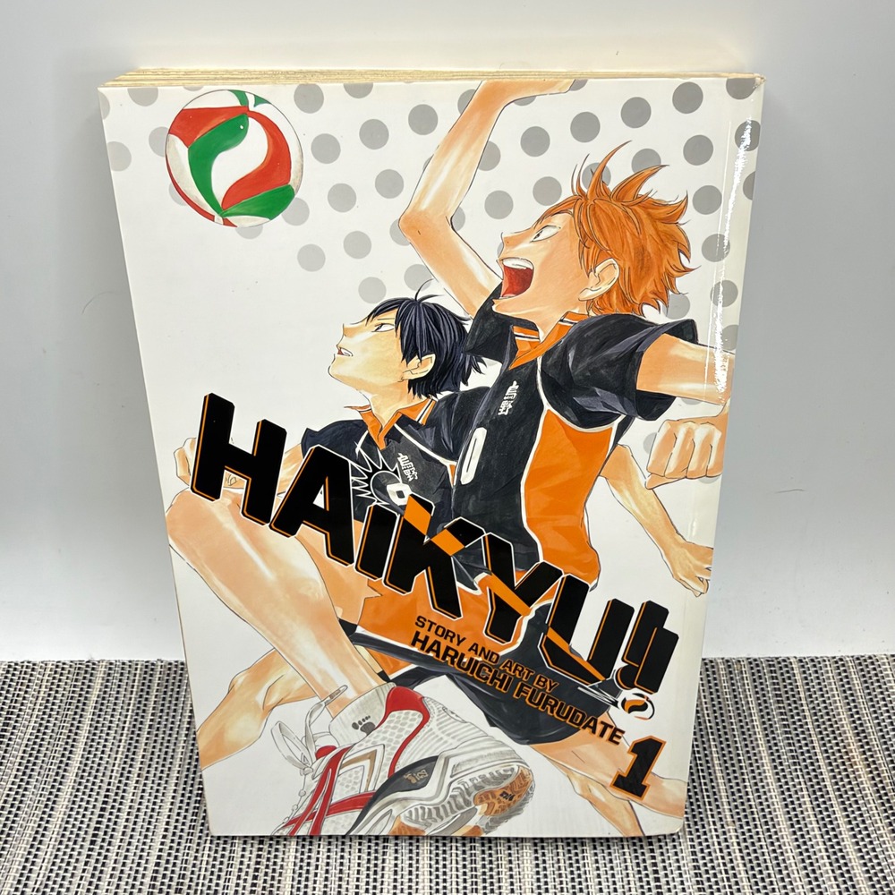 Haikyu Vol 1 Manga Haruichi Furudate Shonen Jump VIZ Media English Paperback